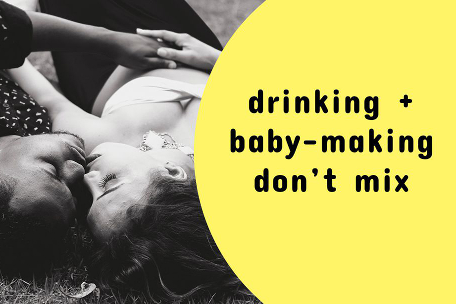 #thinkFASD Drinking + Baby-Making Don't Mix