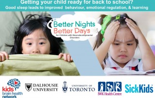 Better Nights, Better Days Research Program Recruitment