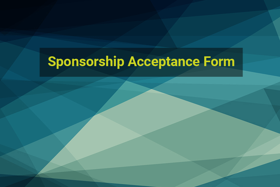 Sponsorship Acceptance Form