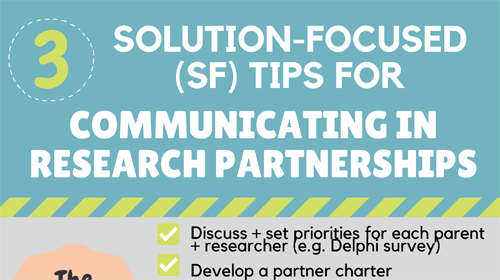 Solution-Focused Tips for Communicating in Research Partnership