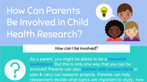 How Can Parents Be Involved in Child Health Research?
