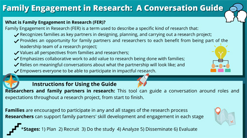 Family Engagement in Research: A Conversation Guide