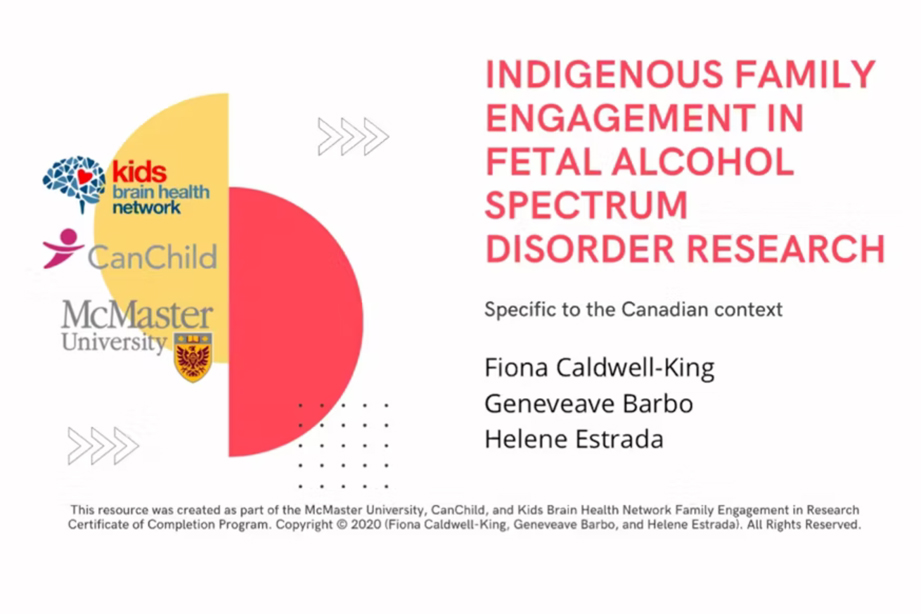 Indigenous Family Engagement in Fetal Alcohol Spectrum Disorder Research