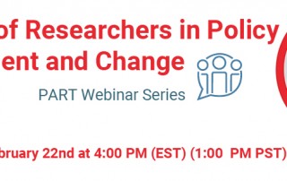 The Role of Researchers in Policy Development and Change