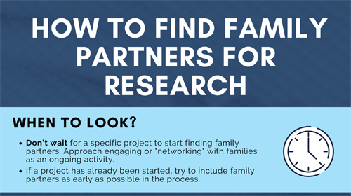How to Find Family Partners for Research