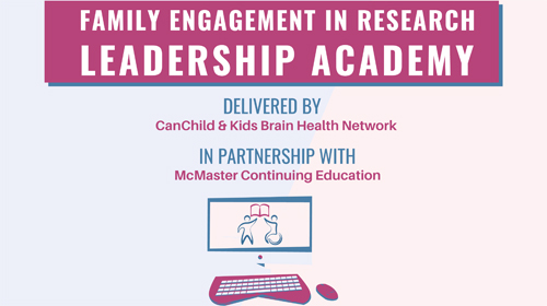 Brochure 2023 de l'Académie de leadership pour l'engagement familial dans la recherche