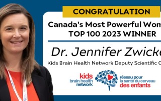 Dr Jennifer Zwicker named as one of Canada's Most Powerful Women Top 100 2023