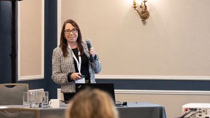 Annette Majnemer presents at the 2023 KBHN Annual Conference